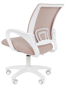 Детское компьютерное кресло CHAIRMAN KIDS 103 LT, ткань букле barni, зефир, пластик белый